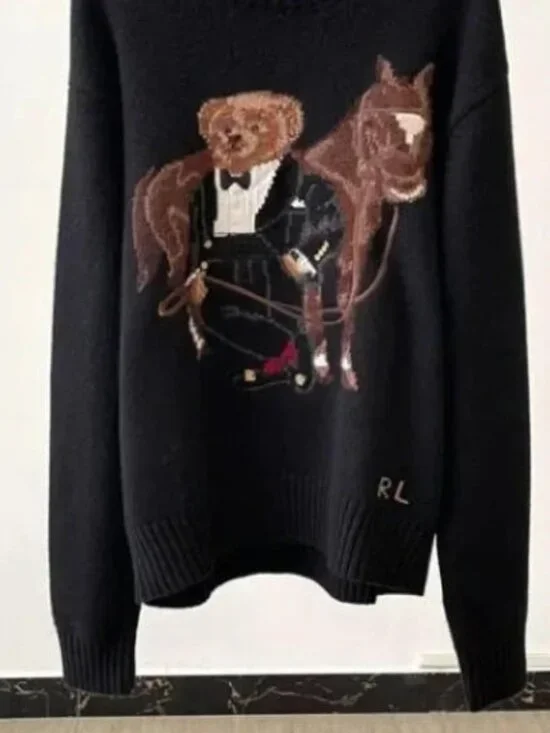 Polo Ralph Lauren Polo Bear Wool Sweater - Picture 4 of 8